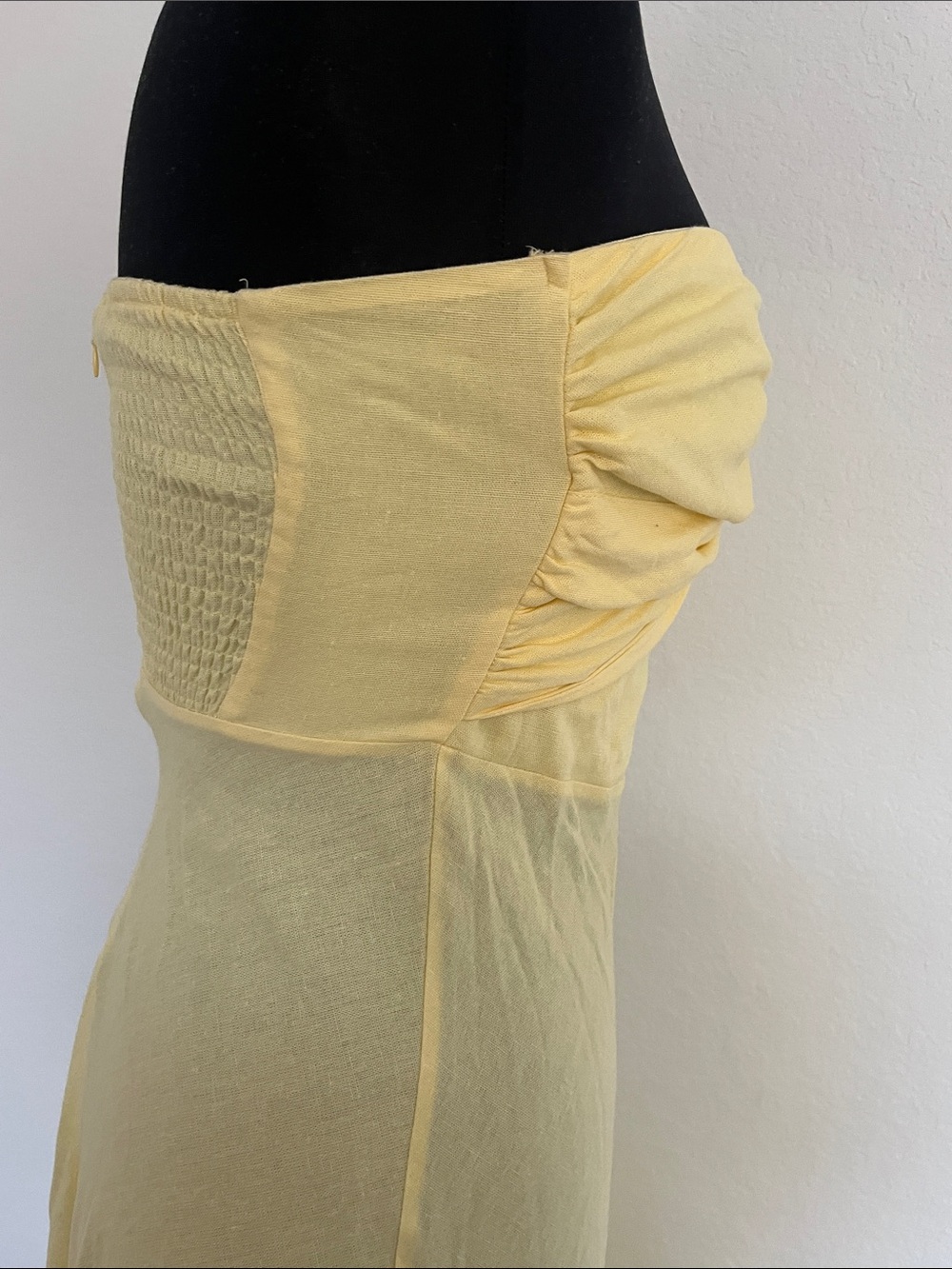 Petal & Pup yellow Strapless  Dress - Picture 6 of 14